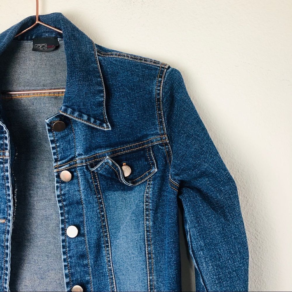 EUC ANGL Denim Button Down Jacket XS - Picture 5 of 6